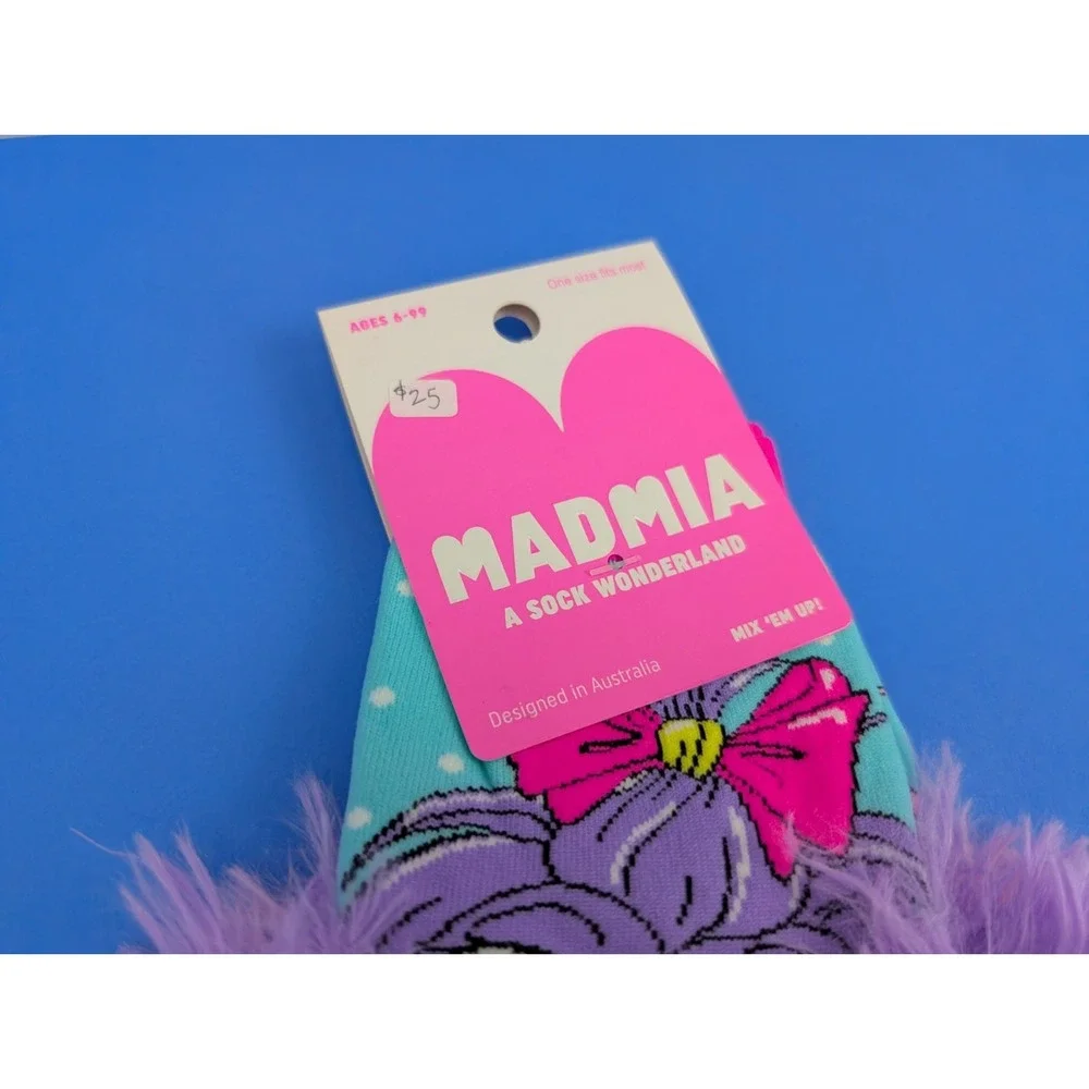 MadMia Coco in Paris 3D Socks Kids Adult Age 6-99 Multicolor MM172 Tall